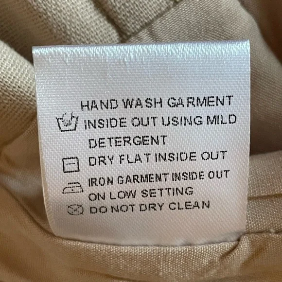 NWT Strut & Bolt sandy paper bag shorts - Picture 5 of 6